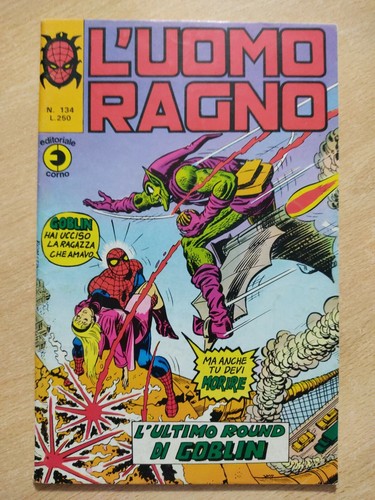 Uomo ragno 134 - ragno, n.134