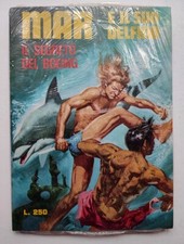 MAR E IL SUO DELFINO 7 con Poster albo BLISTERATO Edifumetto 1974 Edicola nuovo