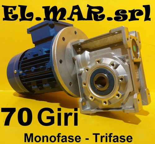 Motoriduttore giri 2 - 70, hp