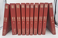 GROLIER ENCICLOPEDIA  10 VOLUMI IL LIBRO D' ARTE IN OTTIME CONDIZIONI