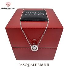 Collana Pasquale Bruni Oro Bianco 18 Carati Pendente Brillanti
