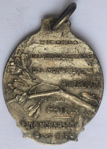 Medaglia monumento caduti - medaglia,