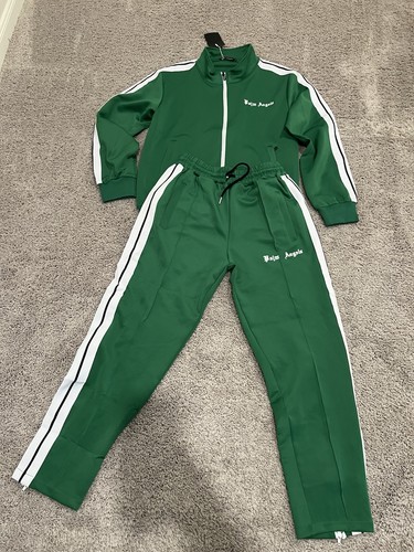Set tuta palm angels verde - tuta,
