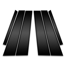 6pc Carbon Fiber Pillar Post