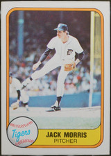 1981 Fleer Baseball Jack