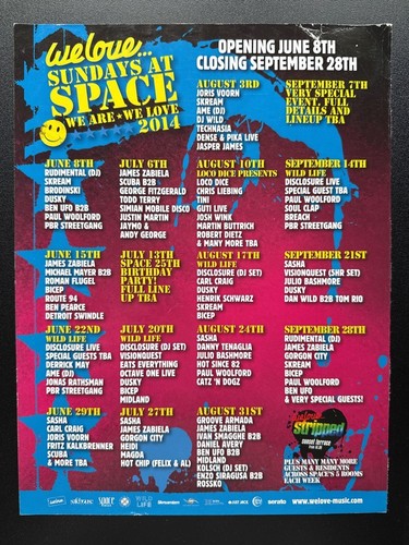 Sundays space ibiza 2014 - space,