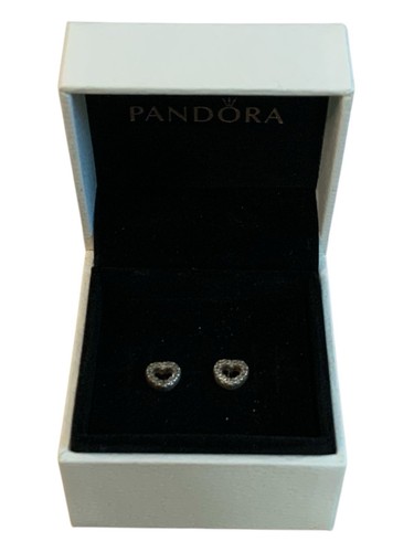 Orecchini pandora cuore perno - orecchini,