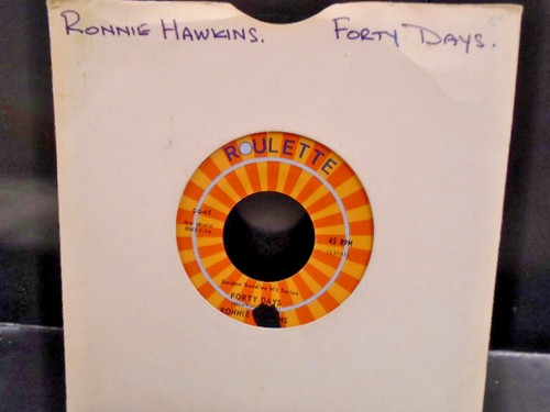 Ronnie hawkins forty days - ronnie, "