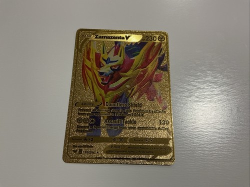 Zamazenta gold foil - foil, art