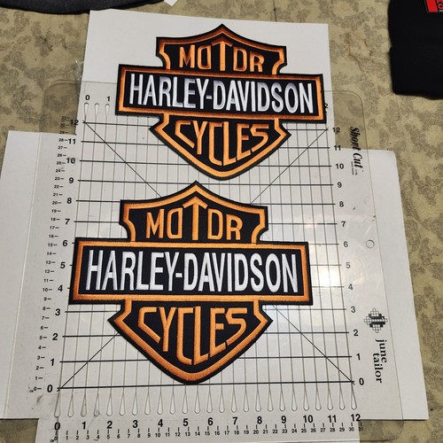 Harley davidson embroidered - davidson,