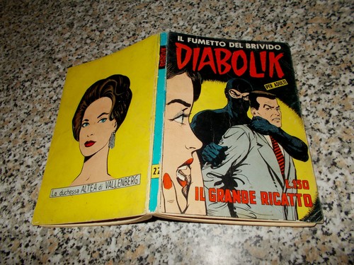 Diabolik prima serie - prima, 1°