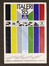 Modellismo - Catalogo Italeri - Scatole di montaggio - 1985 - Navi, aerei, auto