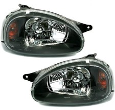 Kit fari in vetro trasparente