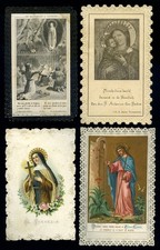 santini merlettati-holy cards