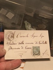 REGNO D'ITALIA 1863  BUSTA