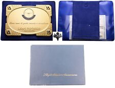 LLOYD ADRIATICO ASSICURAZIONI Assicurato Indenne Targa premio