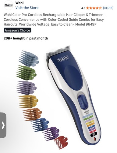 Wahl colorpro tagliacapelli - colorpro, e