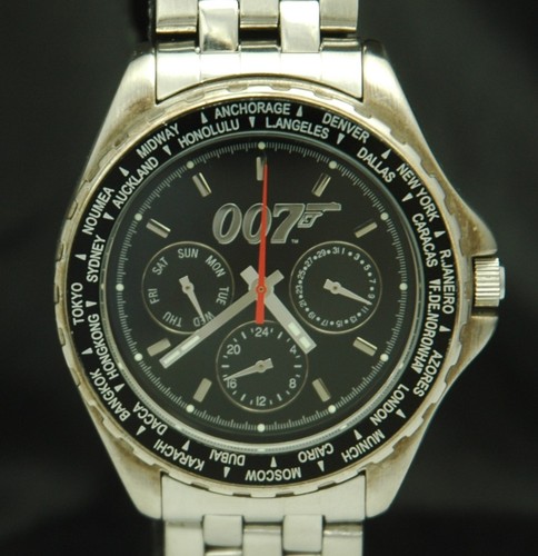 James bond 007 fossil watch - james,