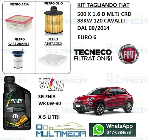 Kit tagliando filtri olio - filtri,