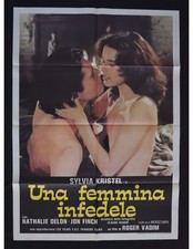 manifesto UNA FEMMINA INFEDELE sylvia kristel jon finch nathalie delon A477