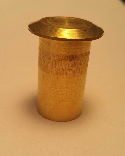 Pozzetto molla ottone lucido - molla,