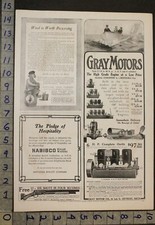 1907 GRAY MOTOR ENGINE MARINE