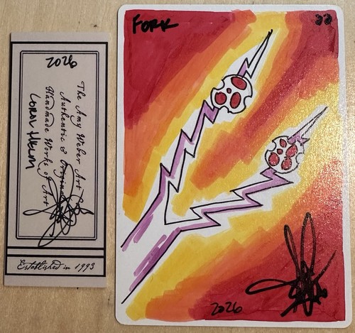 Mtg artist proof forcella - mtg,