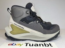 NUOVISSIMI scarponi da trekking Salomon Elixir Mid Gore-Tex da donna grigio/beige outdoor