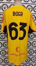 BOER UNWASHED FARENSE vs ROMA MATCHDAY MATCH WORN SHIRT MAGLIA CALCIO FOOTBALL