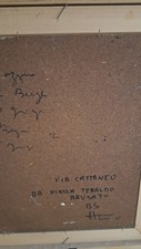 9 dipinti olio pittori Brescia Garosio Attanasio Verni Togni Mutti Fiessi Pagnot