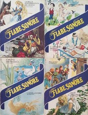 LOTTO 25 FASCICOLI DI FIABE SONORE CON OLTRE 40 FAVOLE FABBRI EDITORE 1987