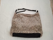 Borsa a spalla beige con