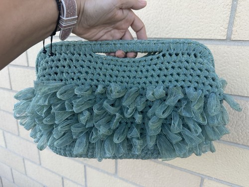 Borsa all uncinetto fatta - fatta, a