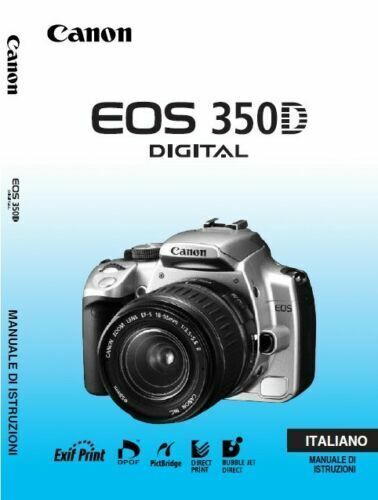 Per canon eos 350d manuale - canon,