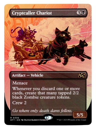 Mtg cryptcaller chariot - cryptcaller,