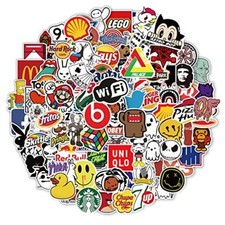 Adesivi alla moda, 100 pezzi