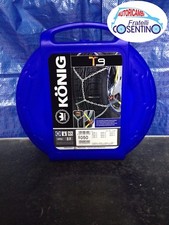 Catene da neve Konig Thule T9 050 9mm per pneumatici R13 R14 R15