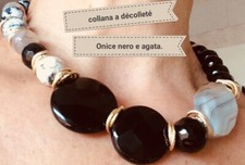 Collana donna pietre dure
