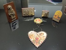 Lotto oggetti religiosi sacri