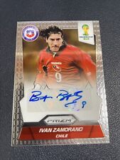 2014 Panini Prizm World Cup Firme Ivan Zamorano #S-IZ Auto Chile