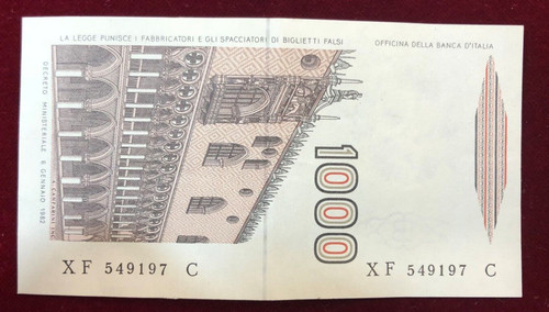 Repubblica italiana 1000 lire - italiana,