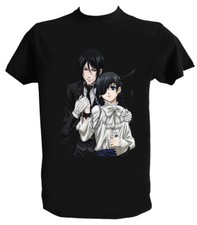 T shirt Black Butler Sebastian and Ciel Anime Manga Shirt