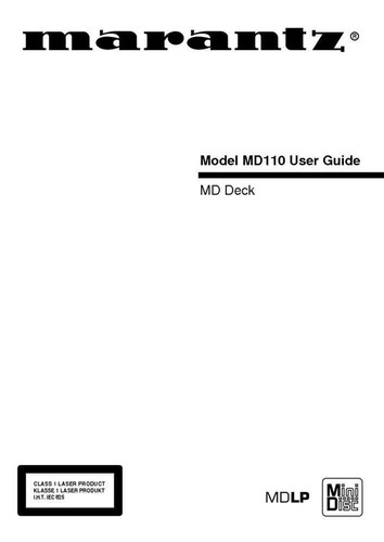Manuale proprietario mazzo