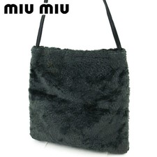 Borsa a tracolla Miu Miu Black