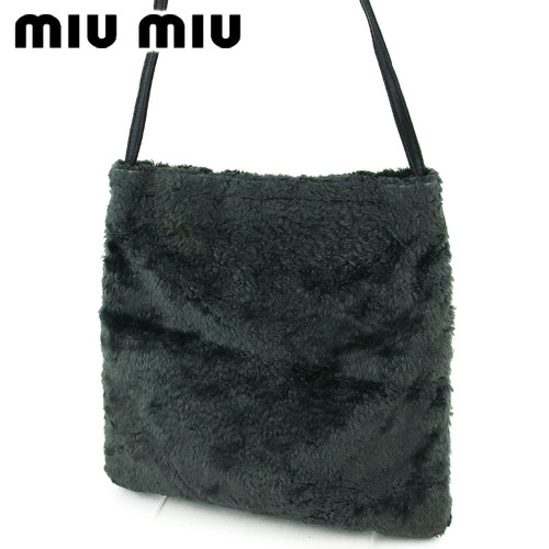 Borsa tracolla miu - a, black