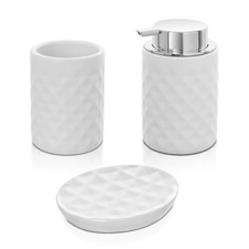 Accessori bagno da appoggio in