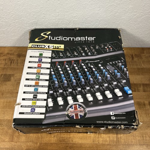 Studiomaster club mixer - xs, 10+
