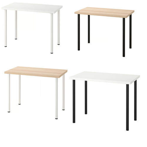 Scrivania ikea linnmon - scrivania,