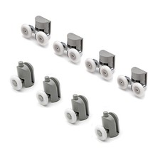 KIT8 CUSCINETTI RICAMBIO BOX DOCCIA CABINA PORTA ROTELLINE ANTA SCORREVOLE MIX1