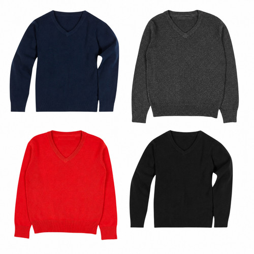 Maglione scuola bambino scollo